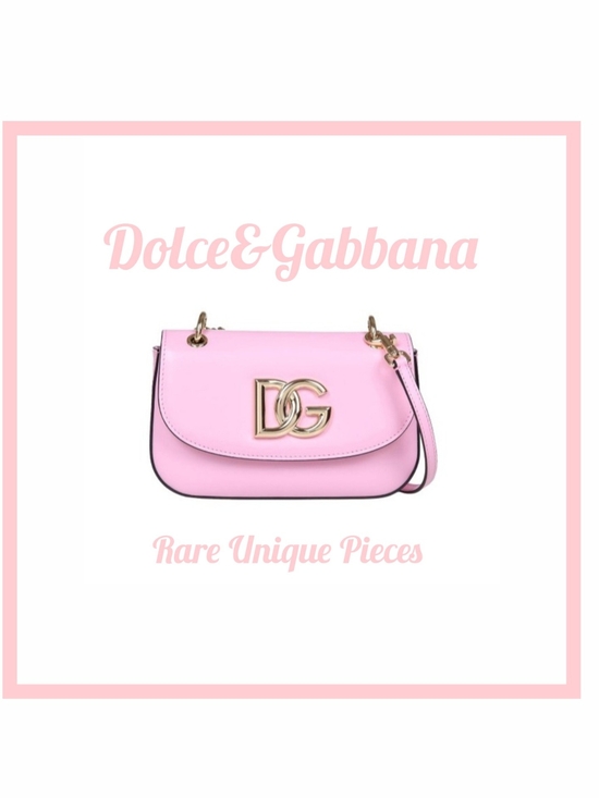 Dolce & Gabbana Handbags - ‼️ON SALE‼️New Dolce & Gabbana Pastel Pink DG Crossbody Bag with Gold Hardware